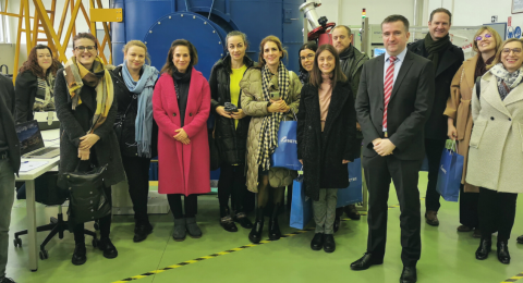 European Commission and the delegation of the Ministry of Regional Development and EU Funding of Croatia Paid Us a Visit