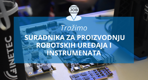 Suradnik za proizvodnju robotskih uređaja i instrumenata (m/ž)
